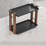Bathroom Counter Organizer With Coffee Station Cosmetic Holder，Desktop Organizer Home Bedroom Dresser Skincare Lipstick Holder thumbnail 5