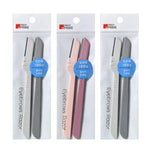 [SINDO PRIME] Foldable Eyebrow Razor 6P, Random Color(Gray&Pink) thumbnail 1