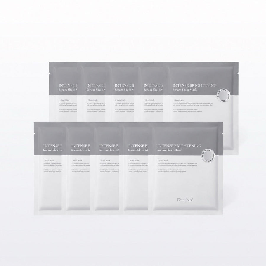 Re:NK Intense Brightening Serum Sheet Mask 27ml X 10ea