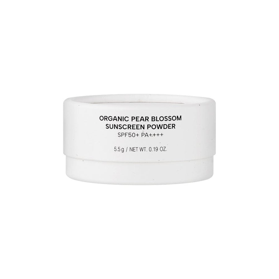 whamisa Organic Pear Blossom Sunscreen Powder SPF50+ PA++++ 5.5g+2.3g