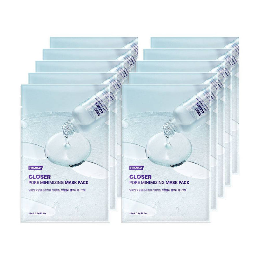 FRANKLY Closer Pore Minimizing Mask Pack 22ml X 10ea